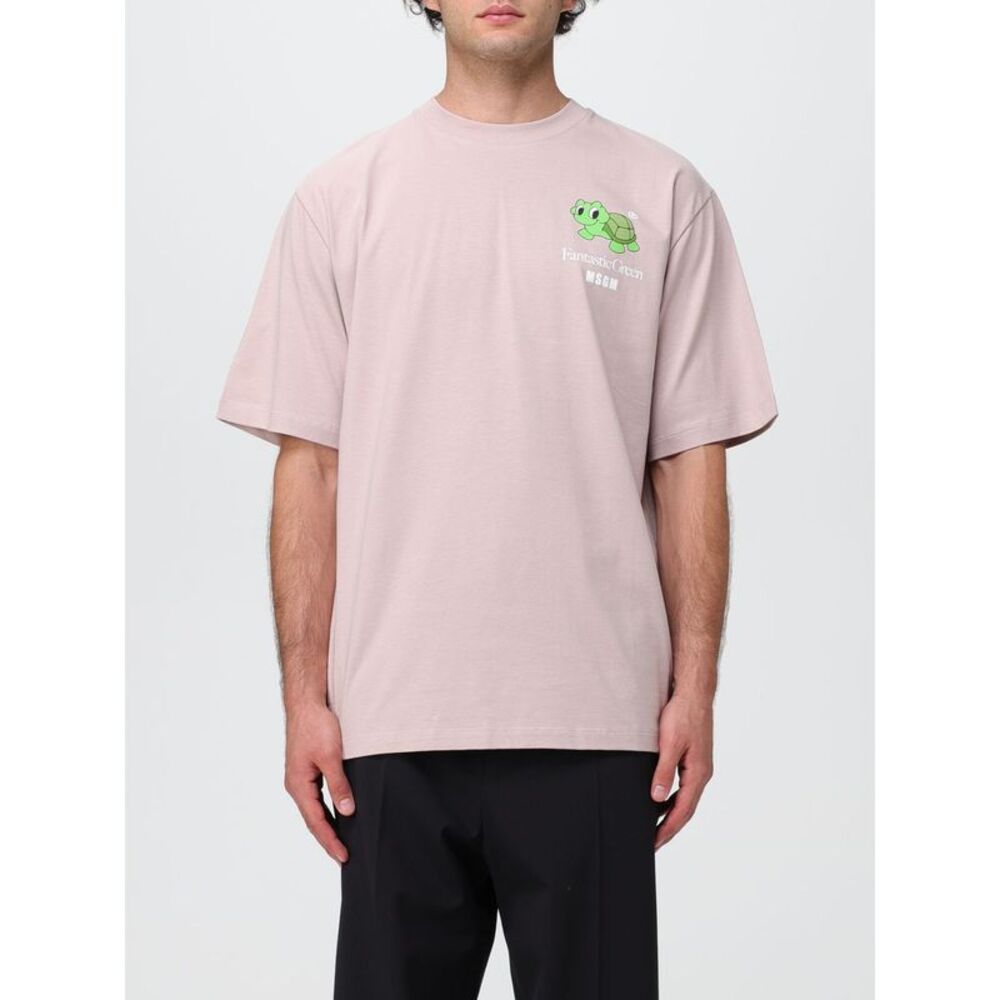Msgm T-Shirt Men Beige